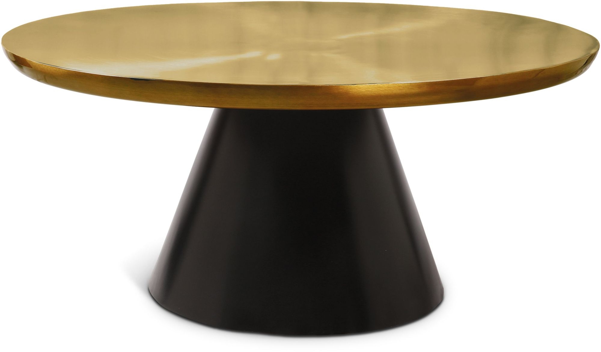 Martini 36" Round Stainless Steel Coffee Table