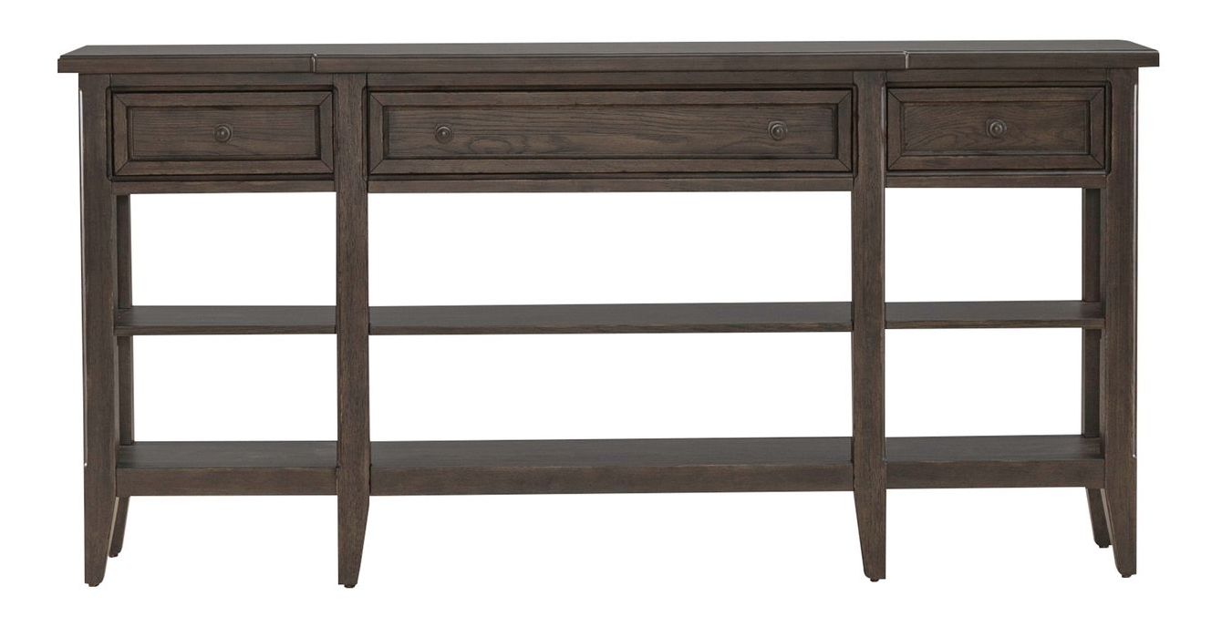 Paradise Valley Wood Hall Console Table w/3 Drawers