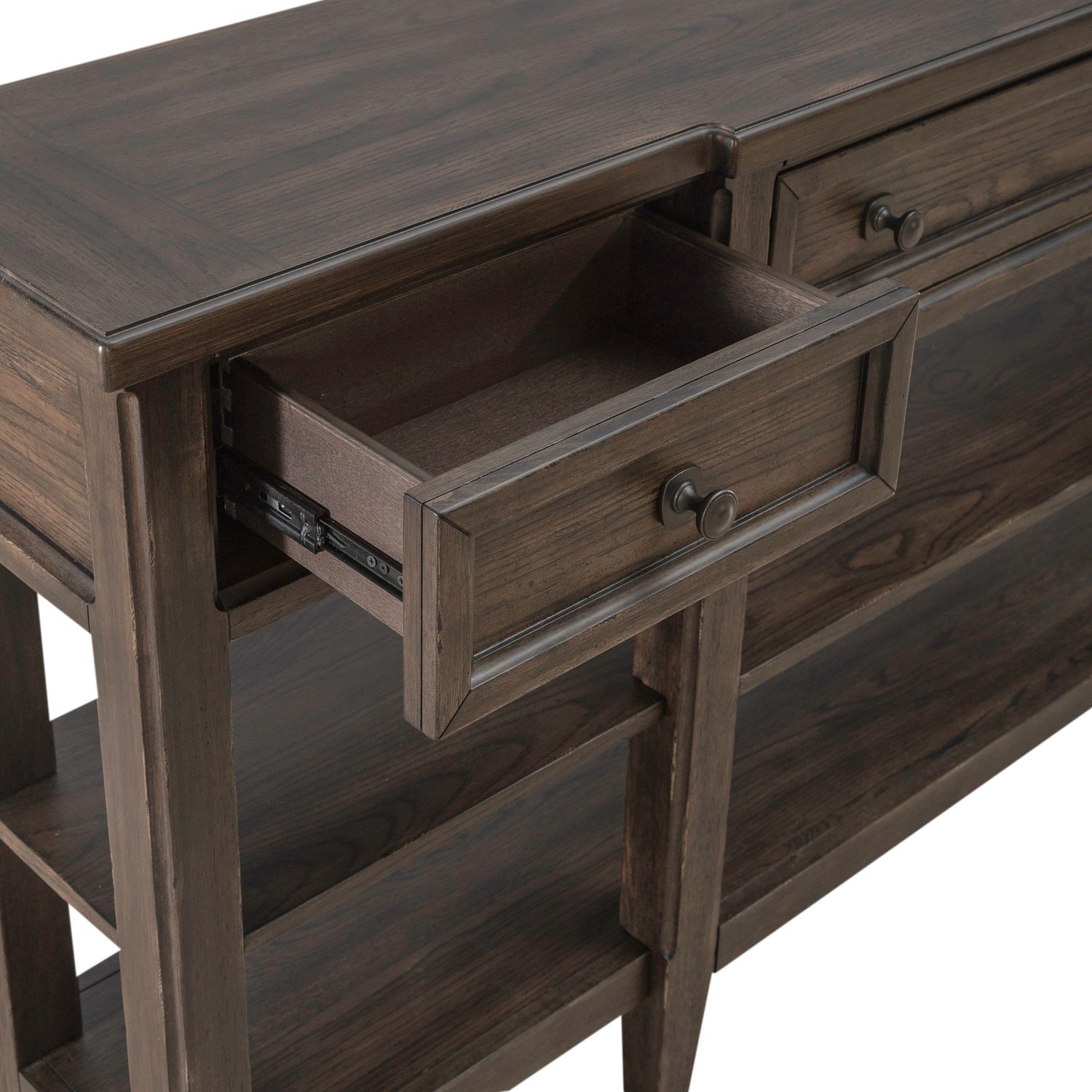Paradise Valley Wood Hall Console Table w/3 Drawers