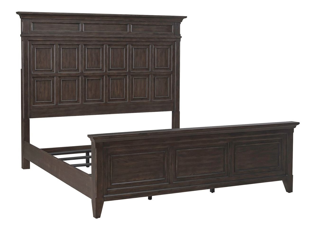 Paradise Valley Wood Panel Bedroom Set | Saddle Brown | Liberty
