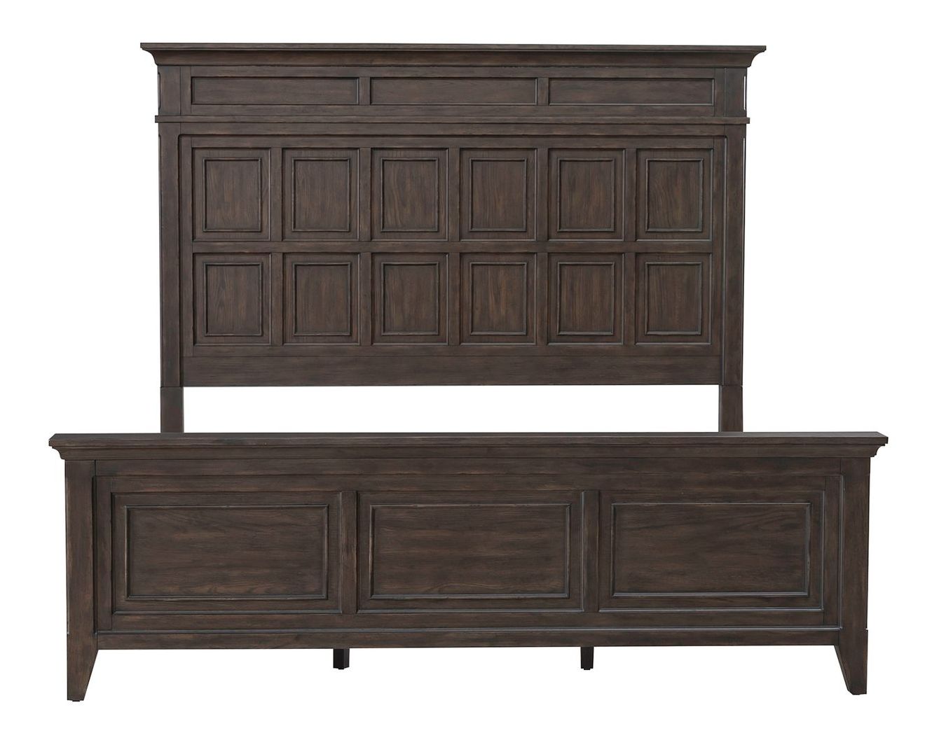 Paradise Valley Wood Panel Bedroom Set | Saddle Brown | Liberty