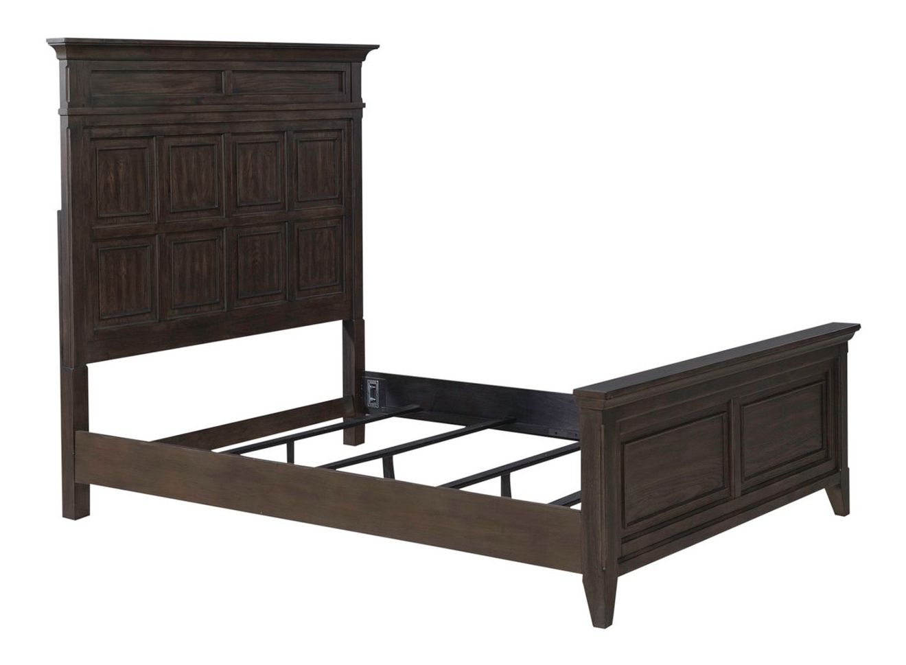 Paradise Valley Wood Panel Bedroom Set | Saddle Brown | Liberty