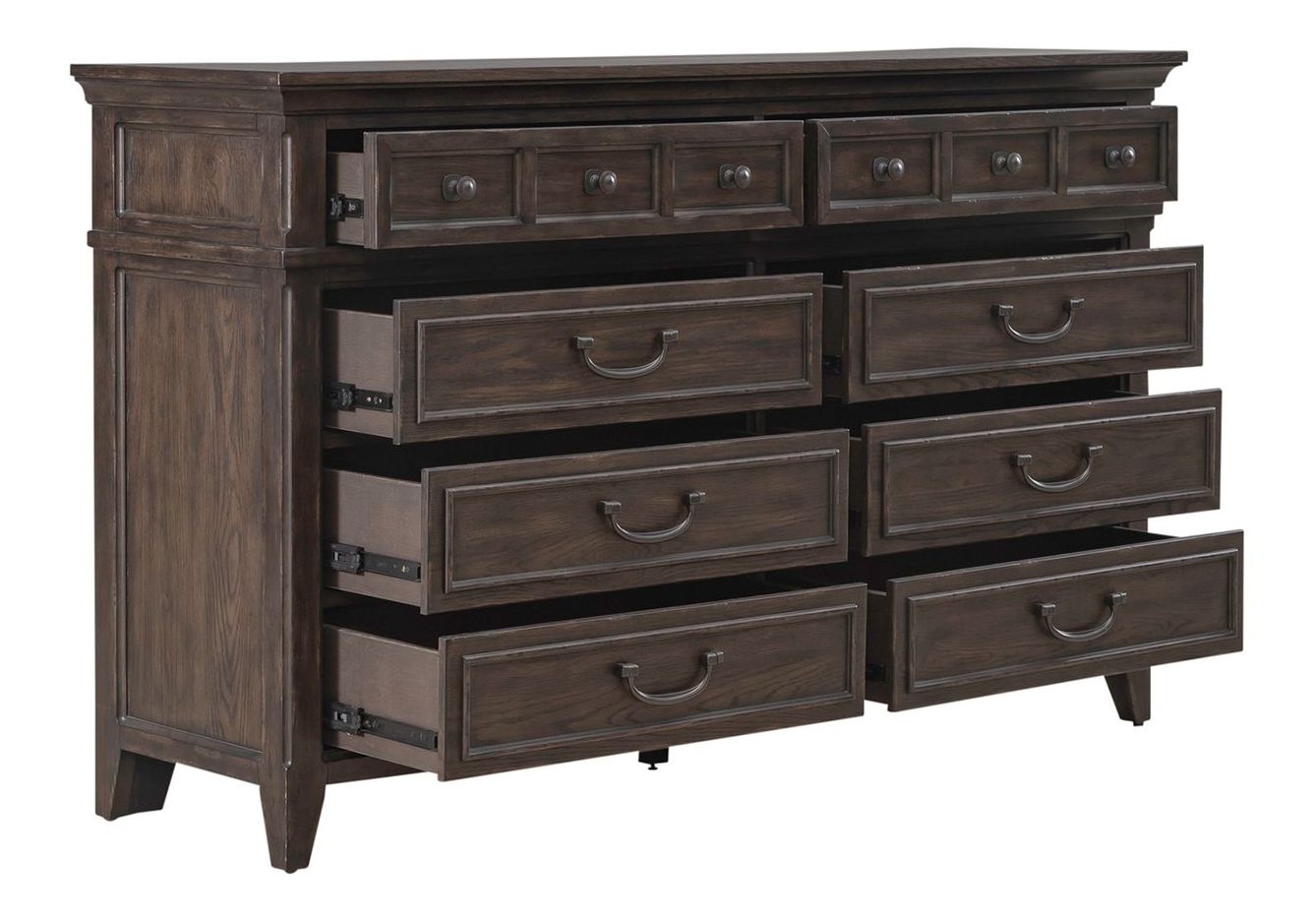 Paradise Valley Wood Dresser w/8 Drawers