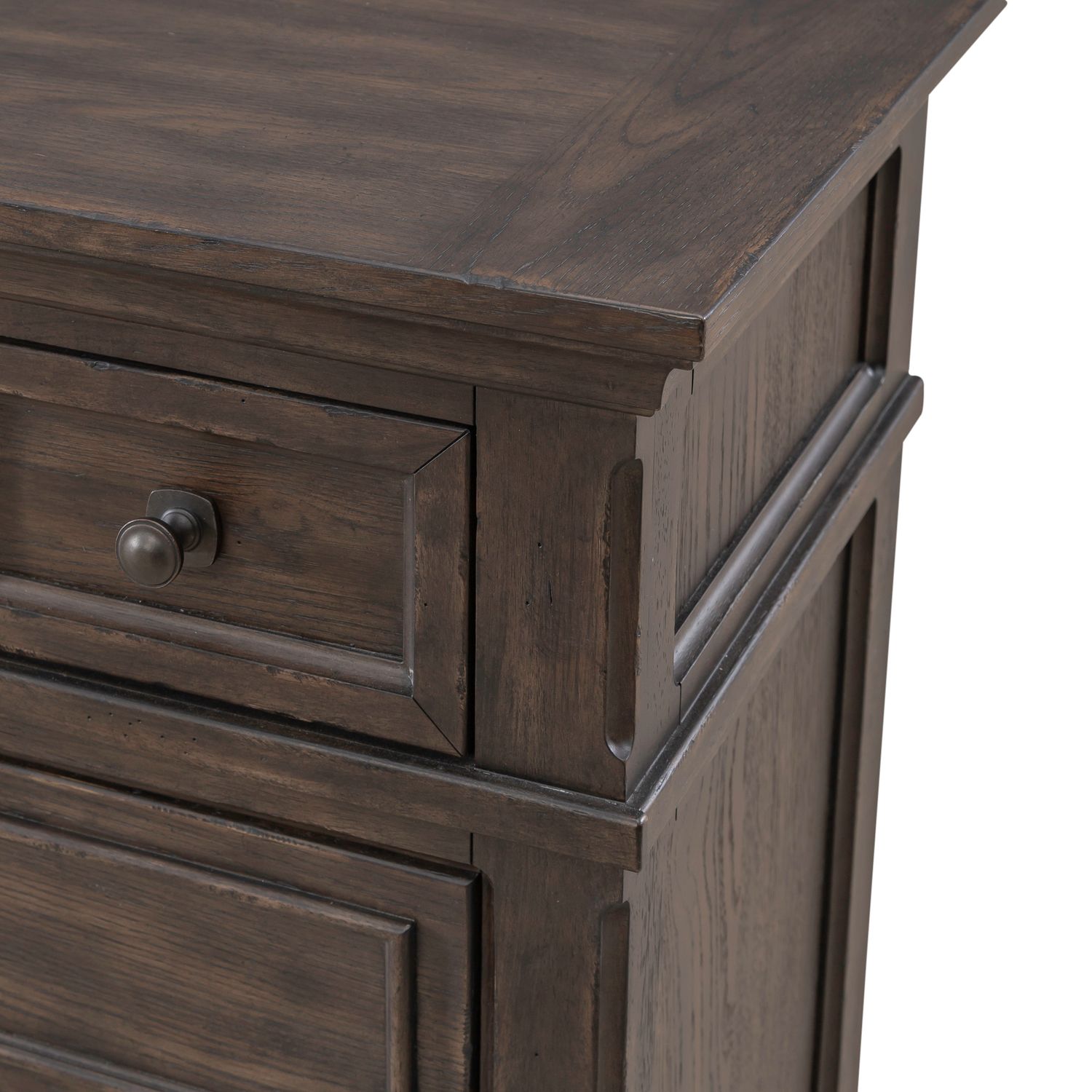 Paradise Valley Wood Panel Bedroom Set | Saddle Brown | Liberty