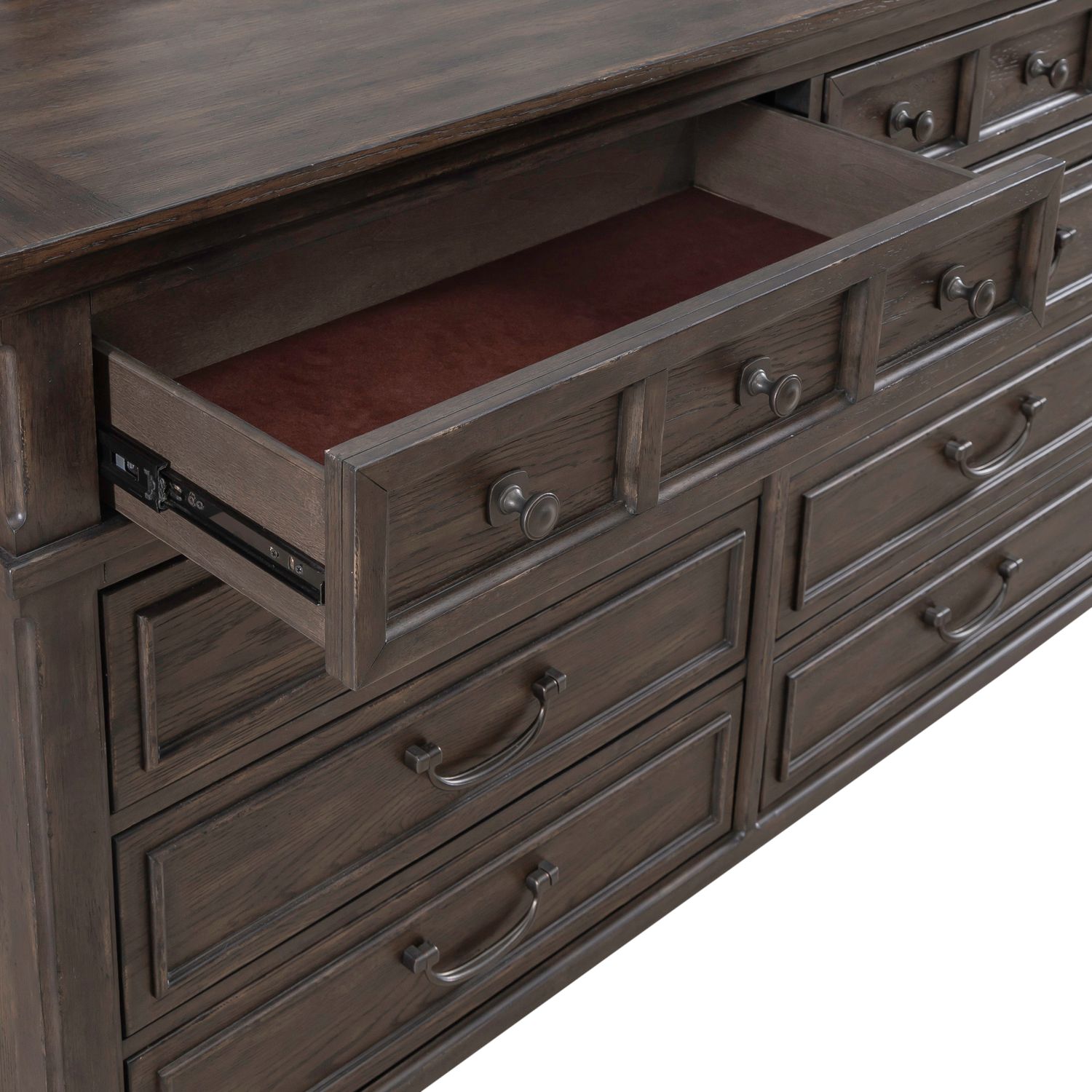 Paradise Valley Wood Dresser w/8 Drawers