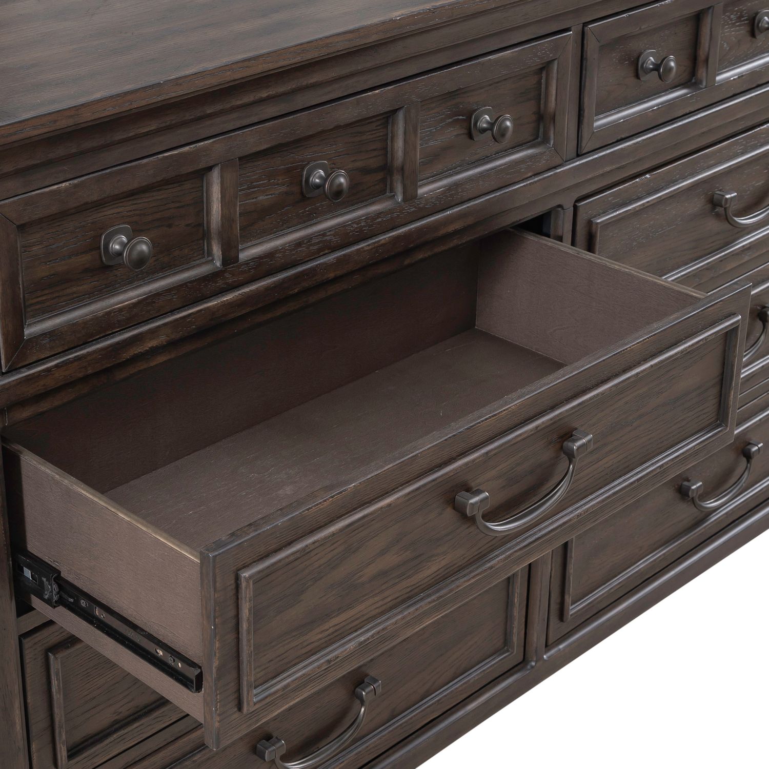 Paradise Valley Wood Panel Bedroom Set | Saddle Brown | Liberty