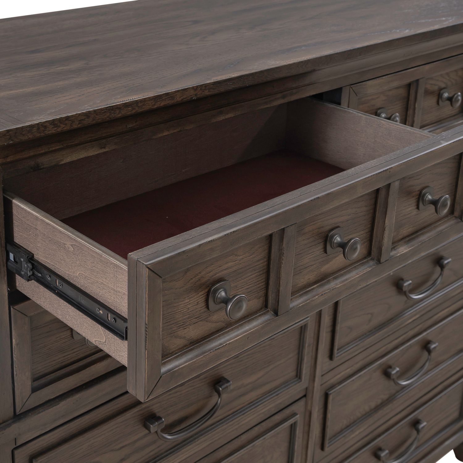 Paradise Valley Wood Chesser w/10 Drawers