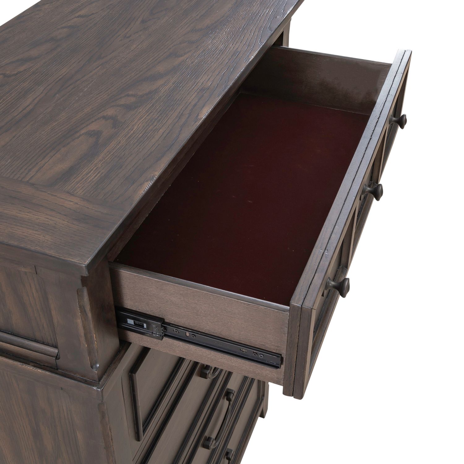 Paradise Valley Wood Panel Bedroom Set | Saddle Brown | Liberty