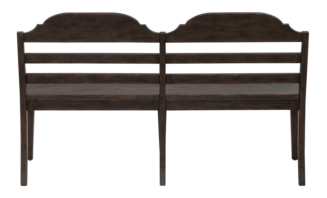 Paradise Valley Round Extendable Dining Set | Saddle Brown