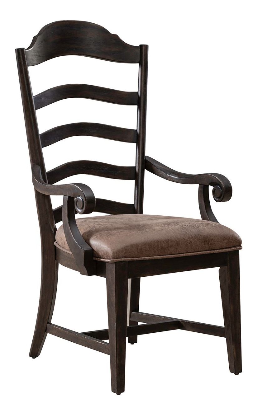 Paradise Valley Round Extendable Dining Set | Saddle Brown