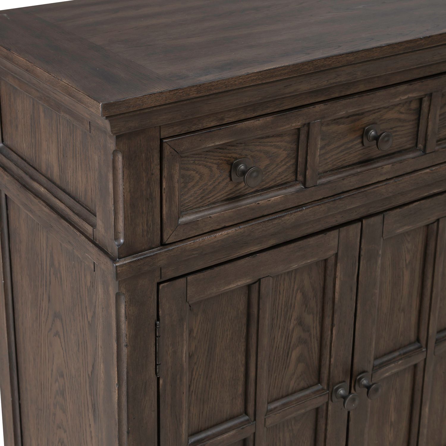 Paradise Valley Extendable Dining Set | Saddle Brown Oak