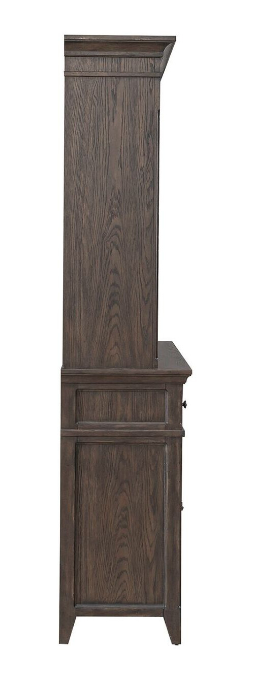 Paradise Valley Wood Hutch & Buffet w/4 Doors & 2 Drawers