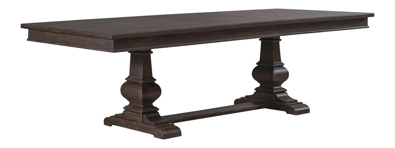 Paradise Valley Rectangular Wood Extendable Trestle Dining Table