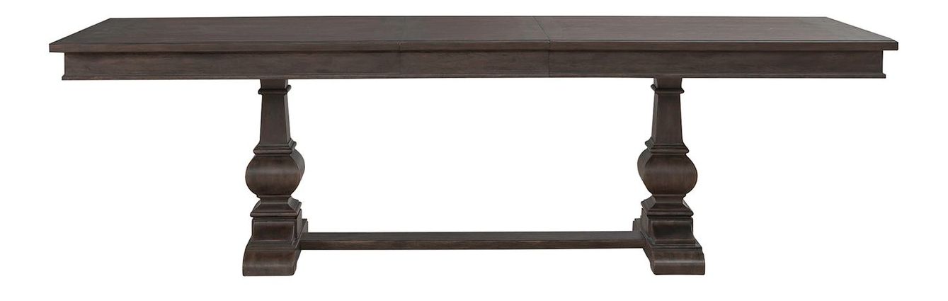 Paradise Valley Trestle Dining Set | Saddle Brown | Extendable