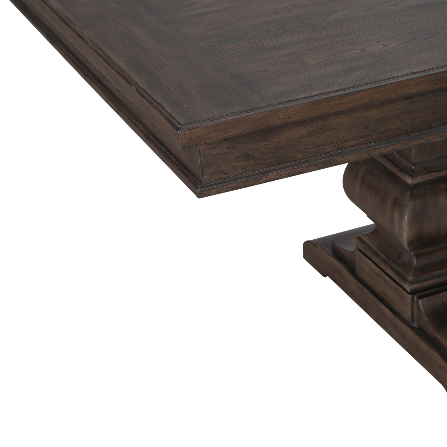 Paradise Valley Trestle Dining Set | Saddle Brown | Extendable