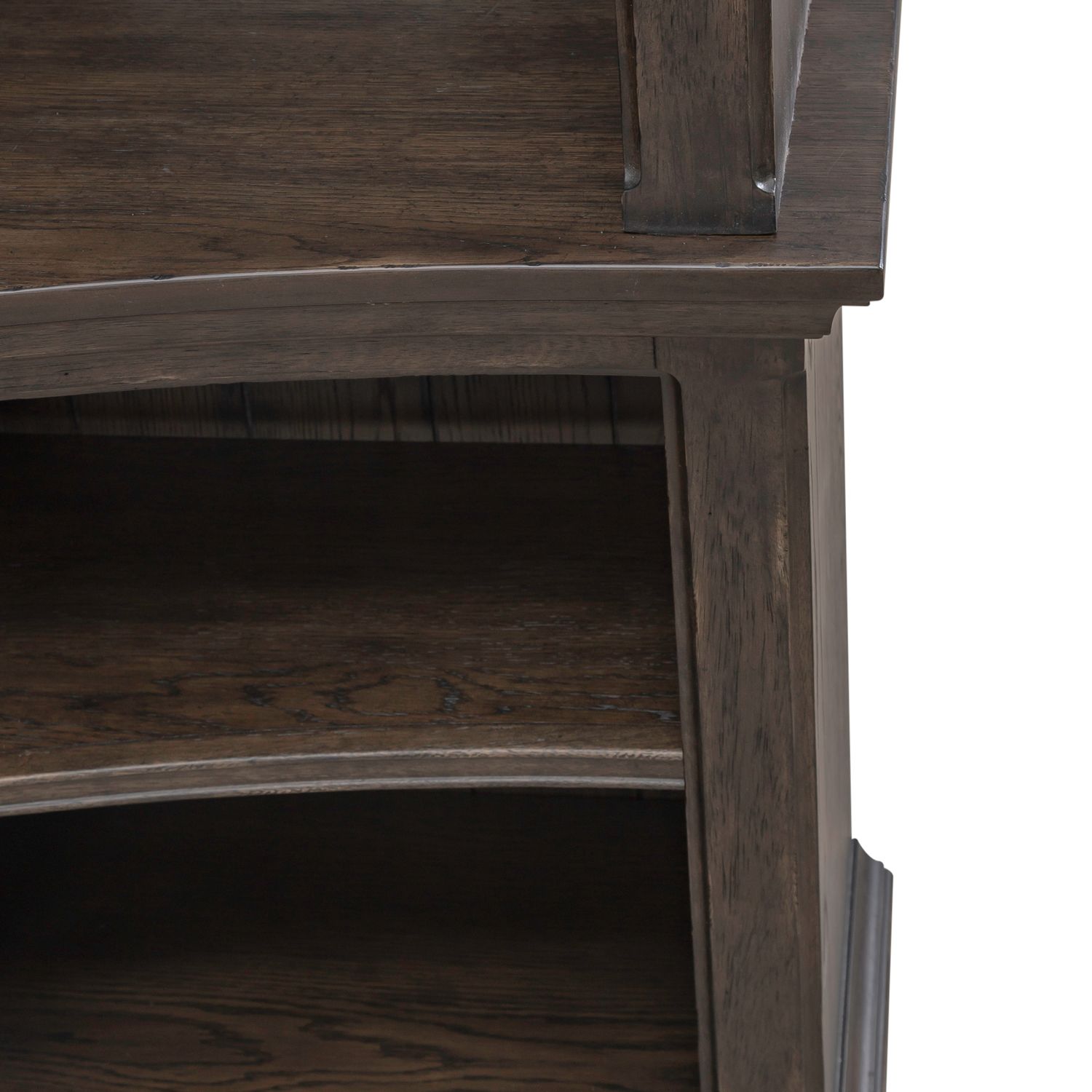 Paradise Valley Wood Entertainment Center w/Piers & 2 Drawers & 2 Doors