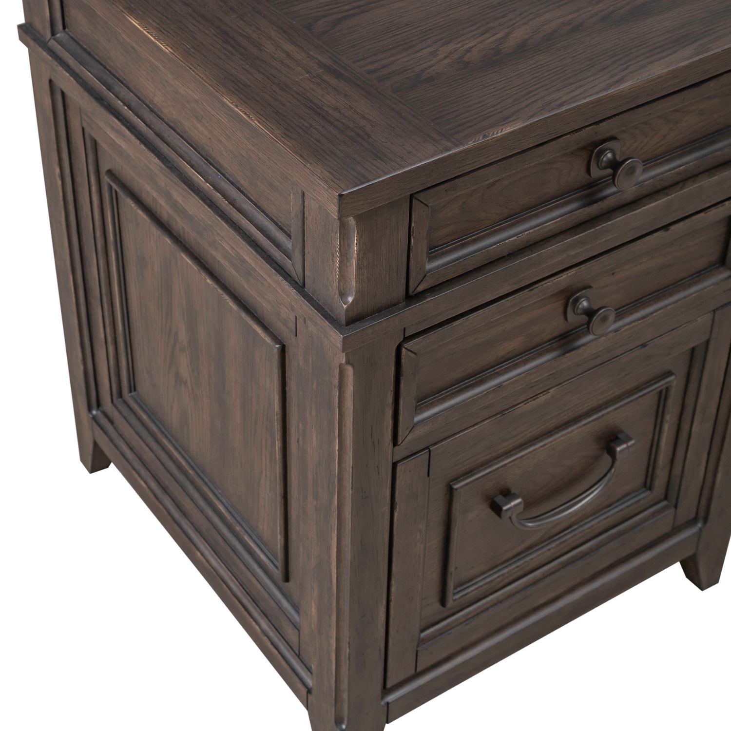 Paradise Valley Executive Office Set | Saddle Brown Wood
