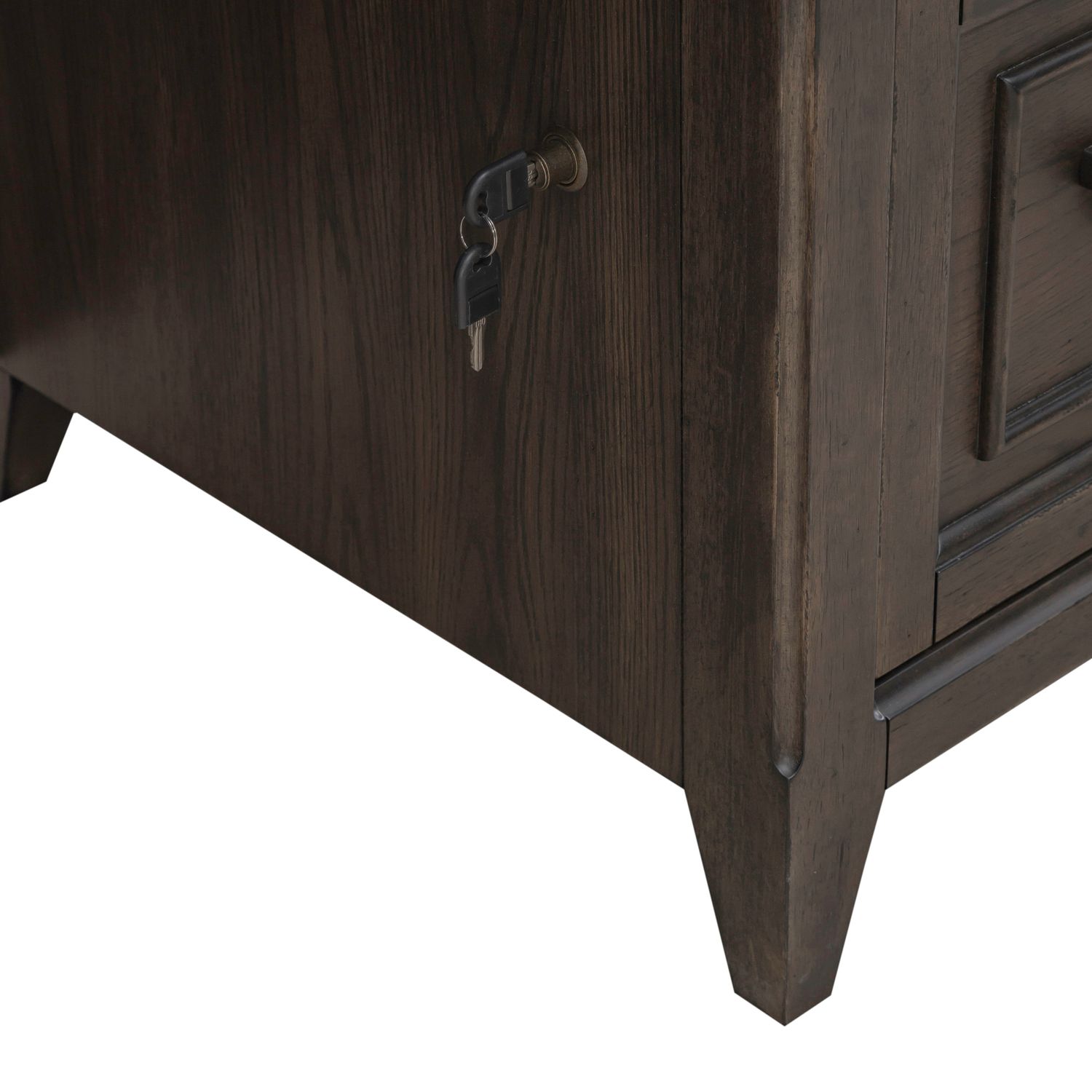 Paradise Valley Wood Executive Credenza w/7 Drawers