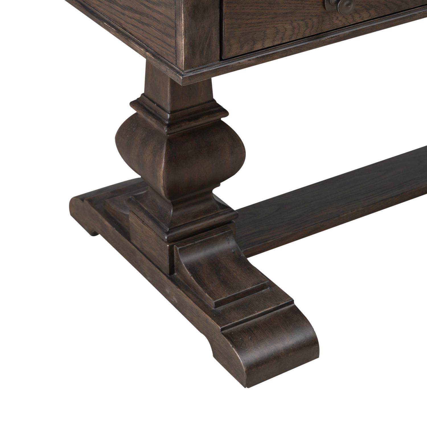 Paradise Valley Rectangular Wood Writing Desk w/3 Drawers