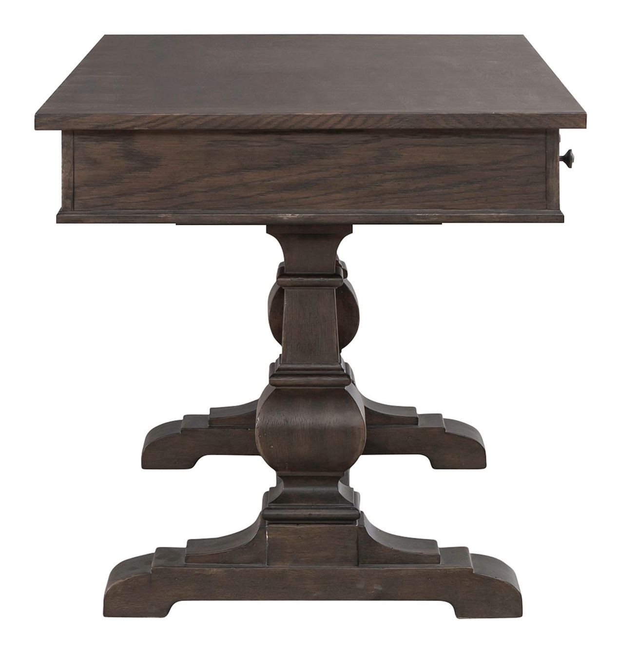 Paradise Valley Rectangular Wood Writing Desk w/3 Drawers