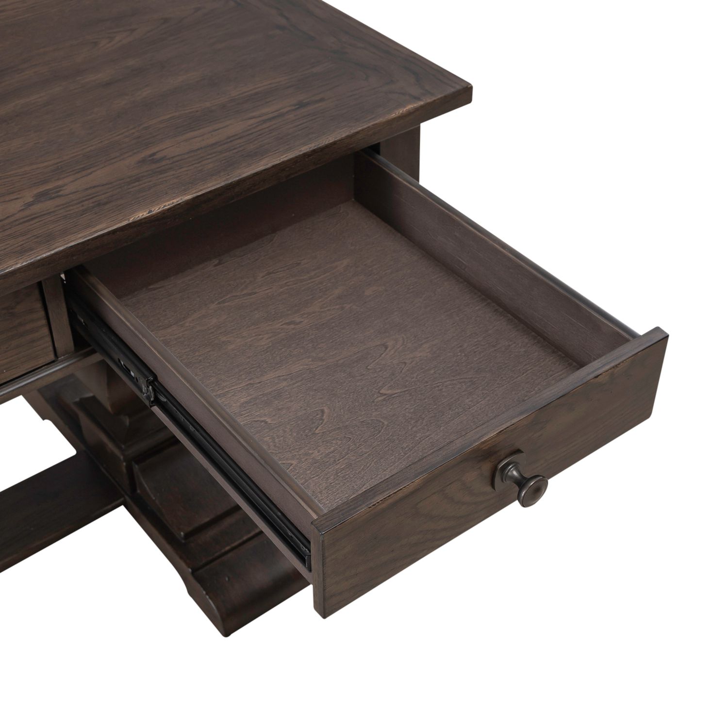 Paradise Valley Executive Office Set | Saddle Brown Wood