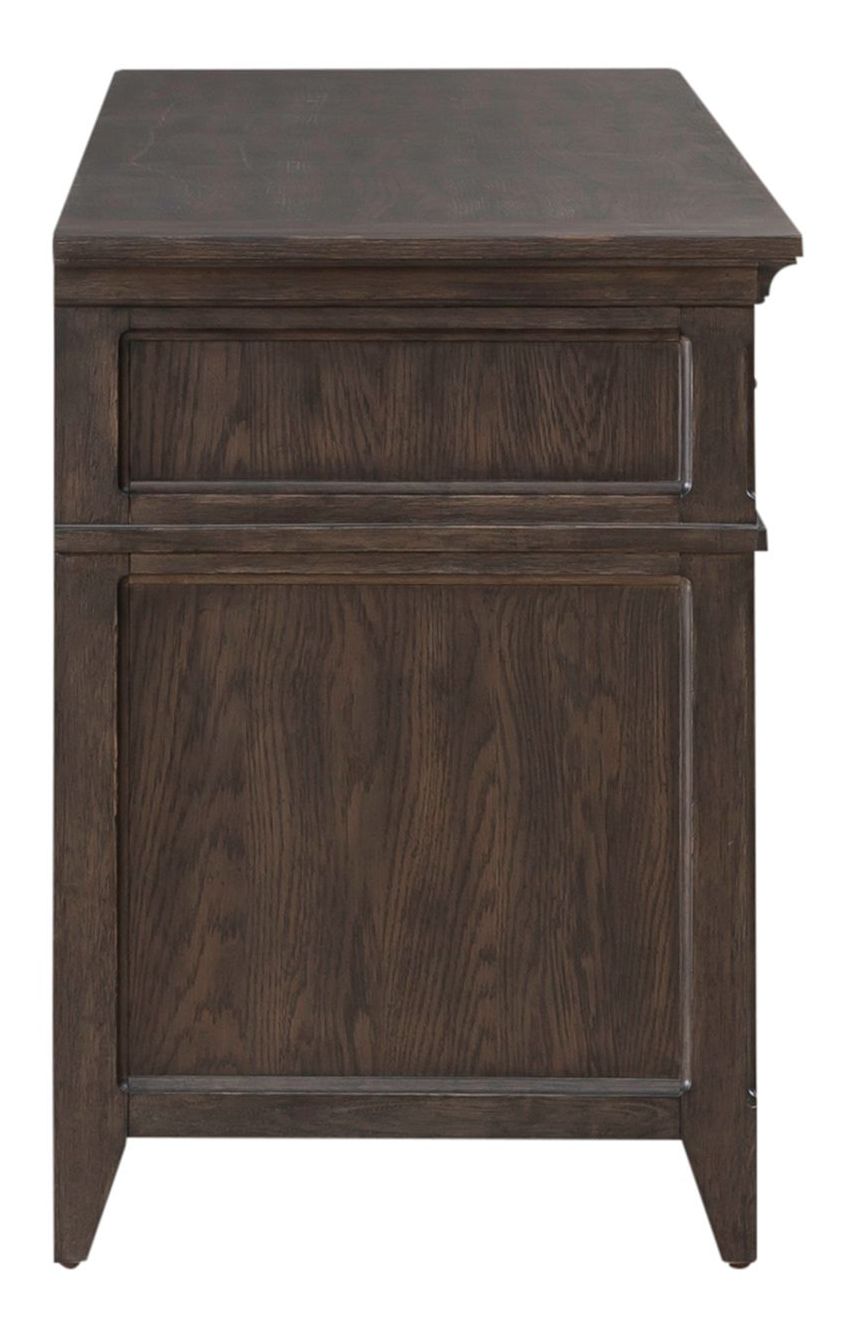 Paradise Valley Executive Office Set | Saddle Brown Wood
