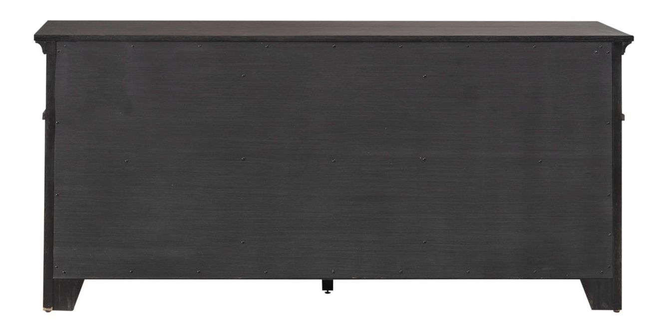 Paradise Valley Wood Credenza w/6 Drawers