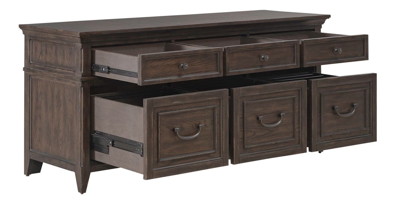 Paradise Valley Writing Desk Set | Saddle Brown Wood