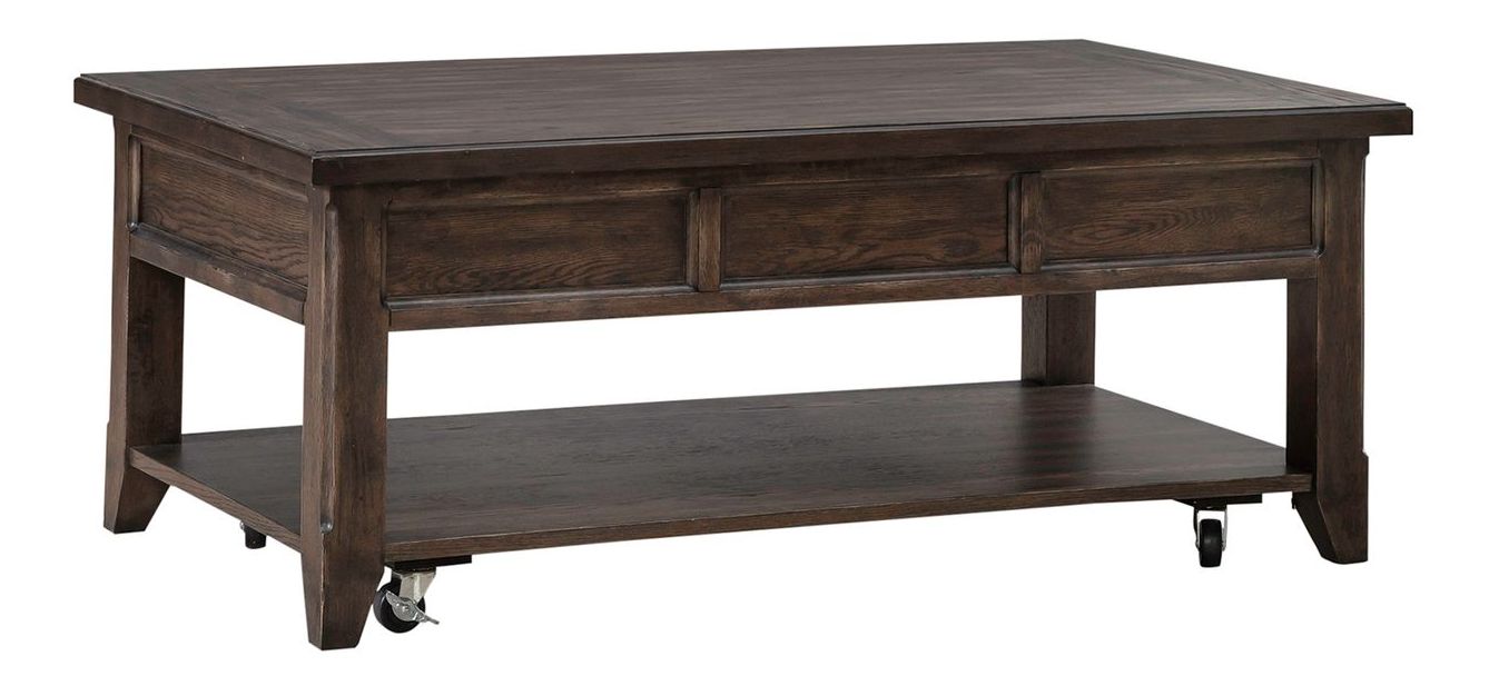 Paradise Valley Lift-Top Cocktail Set | Saddle Brown