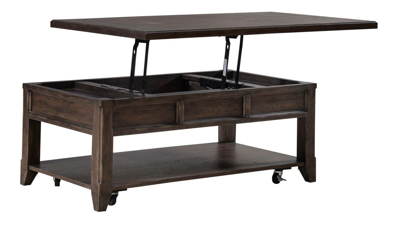 Paradise Valley Rectangular Wood Lift Top Cocktail Table
