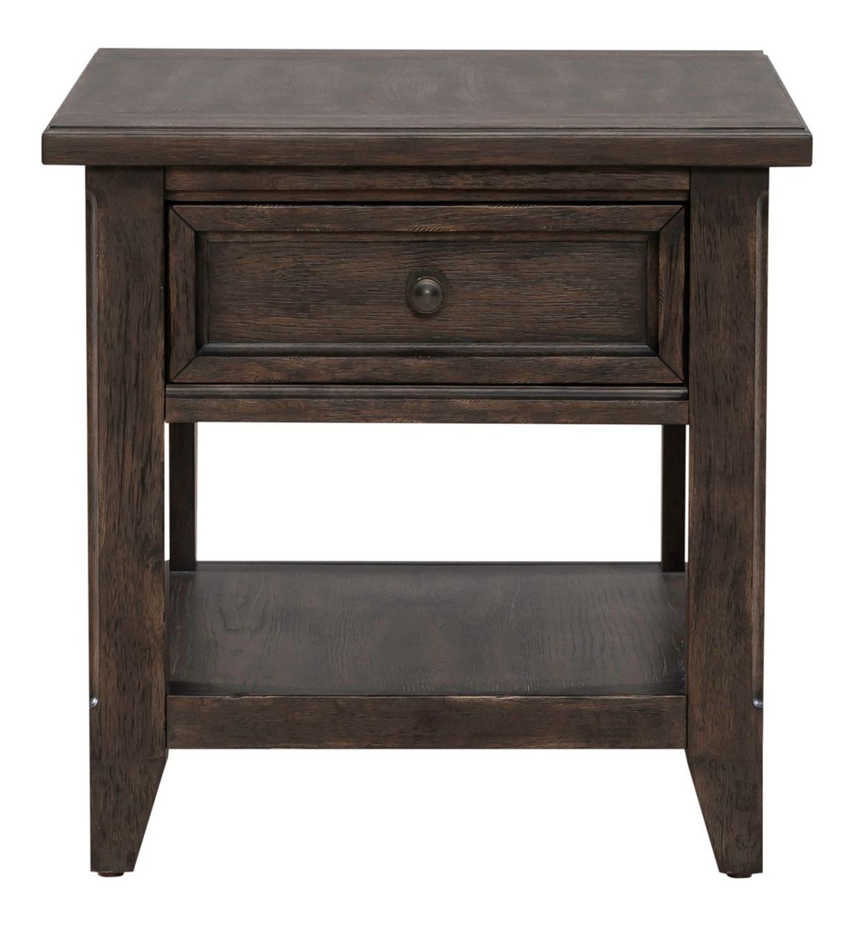 Paradise Valley Wood Cocktail Table Set | Saddle Brown
