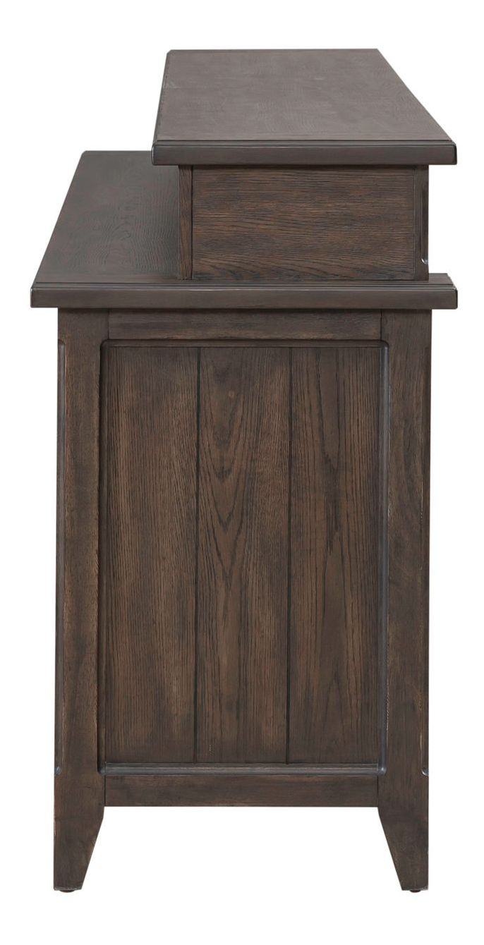 Paradise Valley Console Bar Set | Saddle Brown & Power