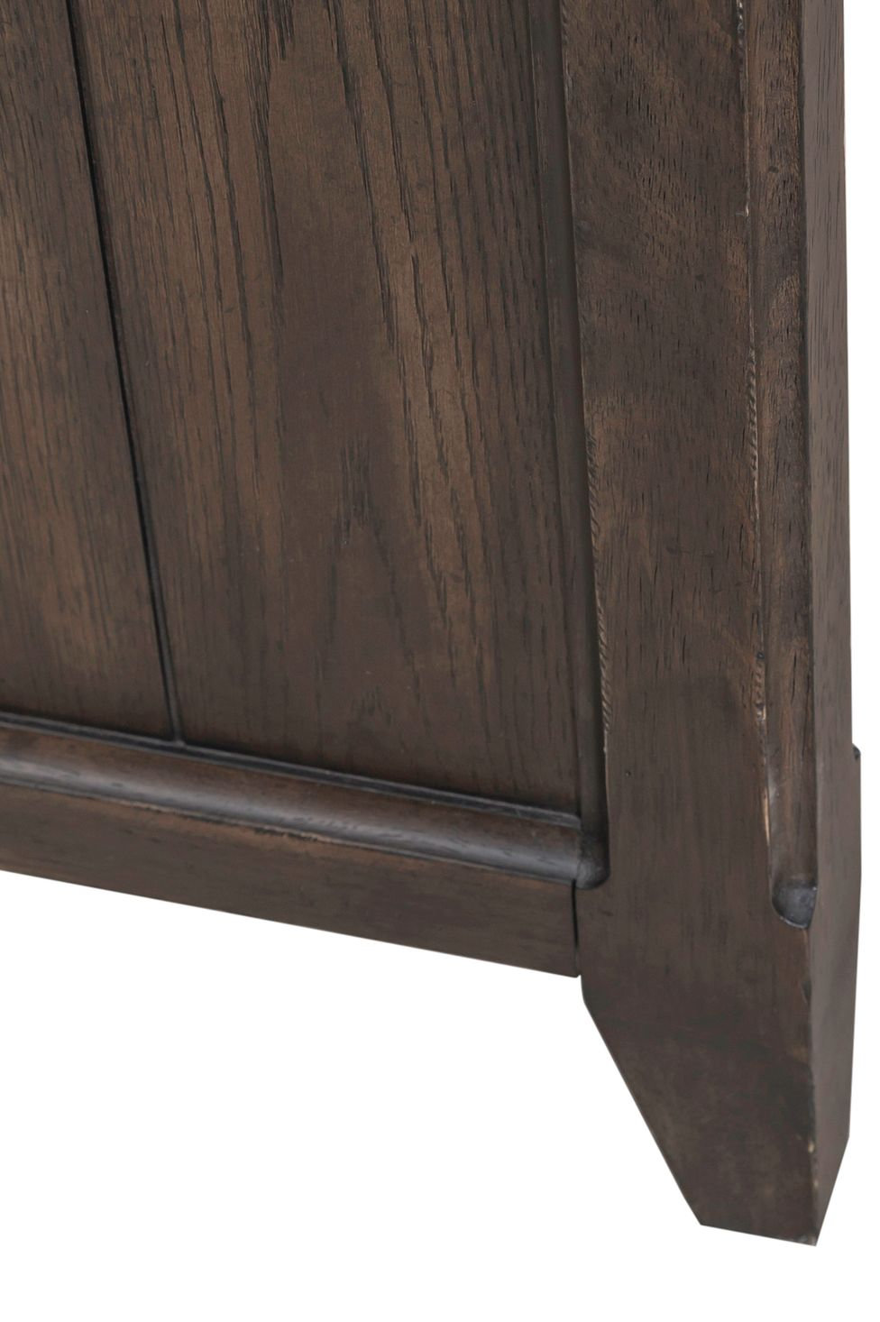 Paradise Valley Rectangular Wood Console Bar Table w/Charging Station