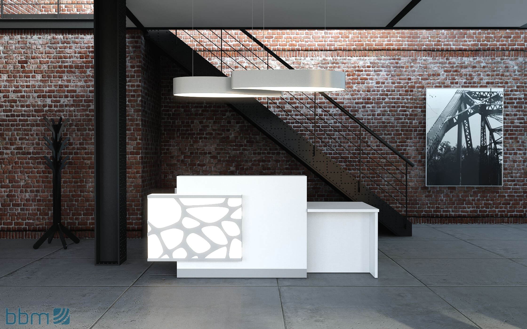 ORGANIC Customizable Reception Desk