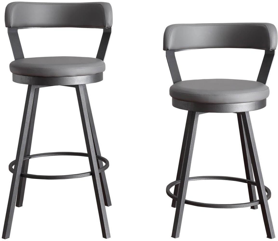 Appert Industrial Swivel Counter Height Chair