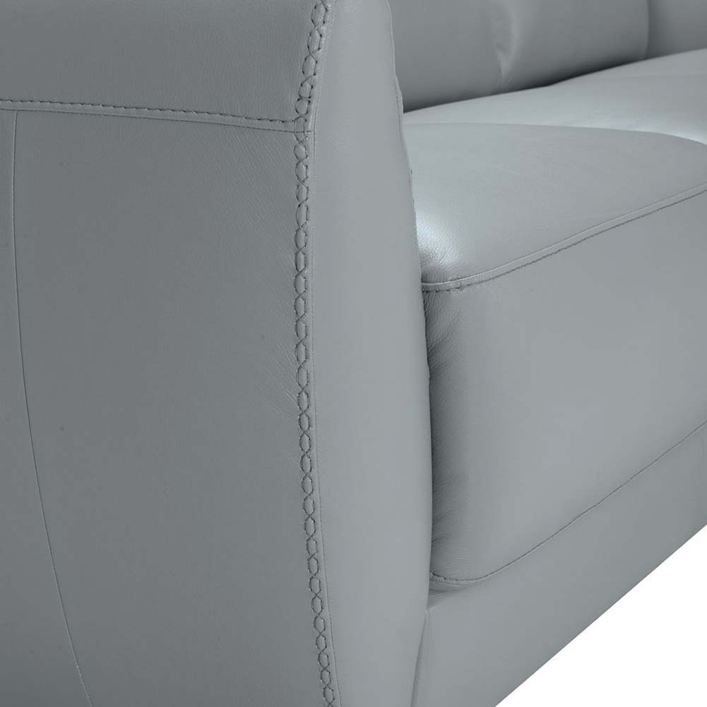 Stationary Leather Chair