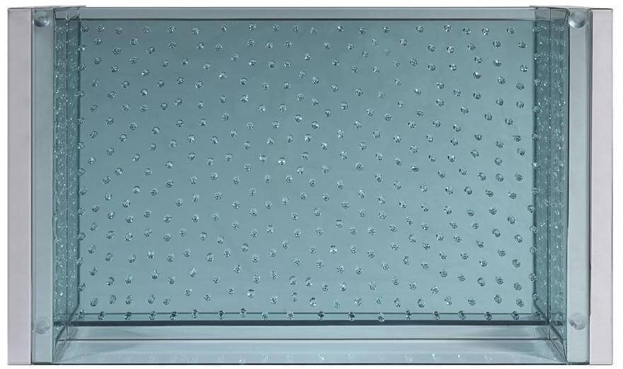 Nysa Mirrored/Faux Diamonds Coffee Table