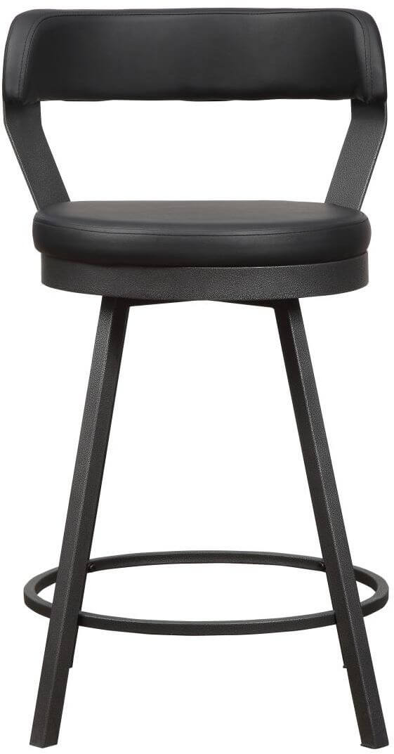 Appert Industrial Swivel Counter Height Chair