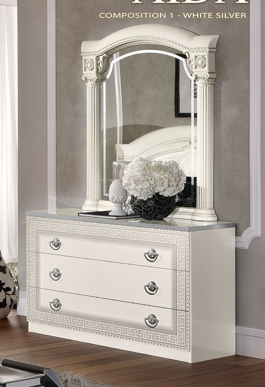 Aida Wood Veneer Mirror
