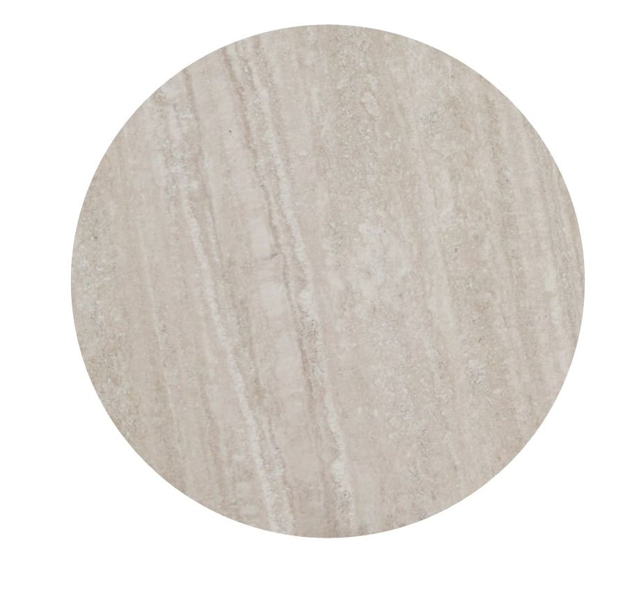Vortex Metal/Ceramic Round Dining Table