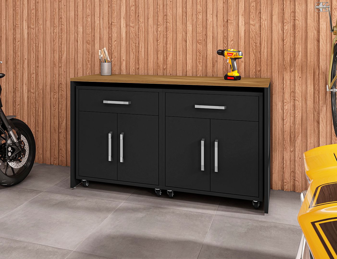 Eiffel 3-Piece Garage Storage Set