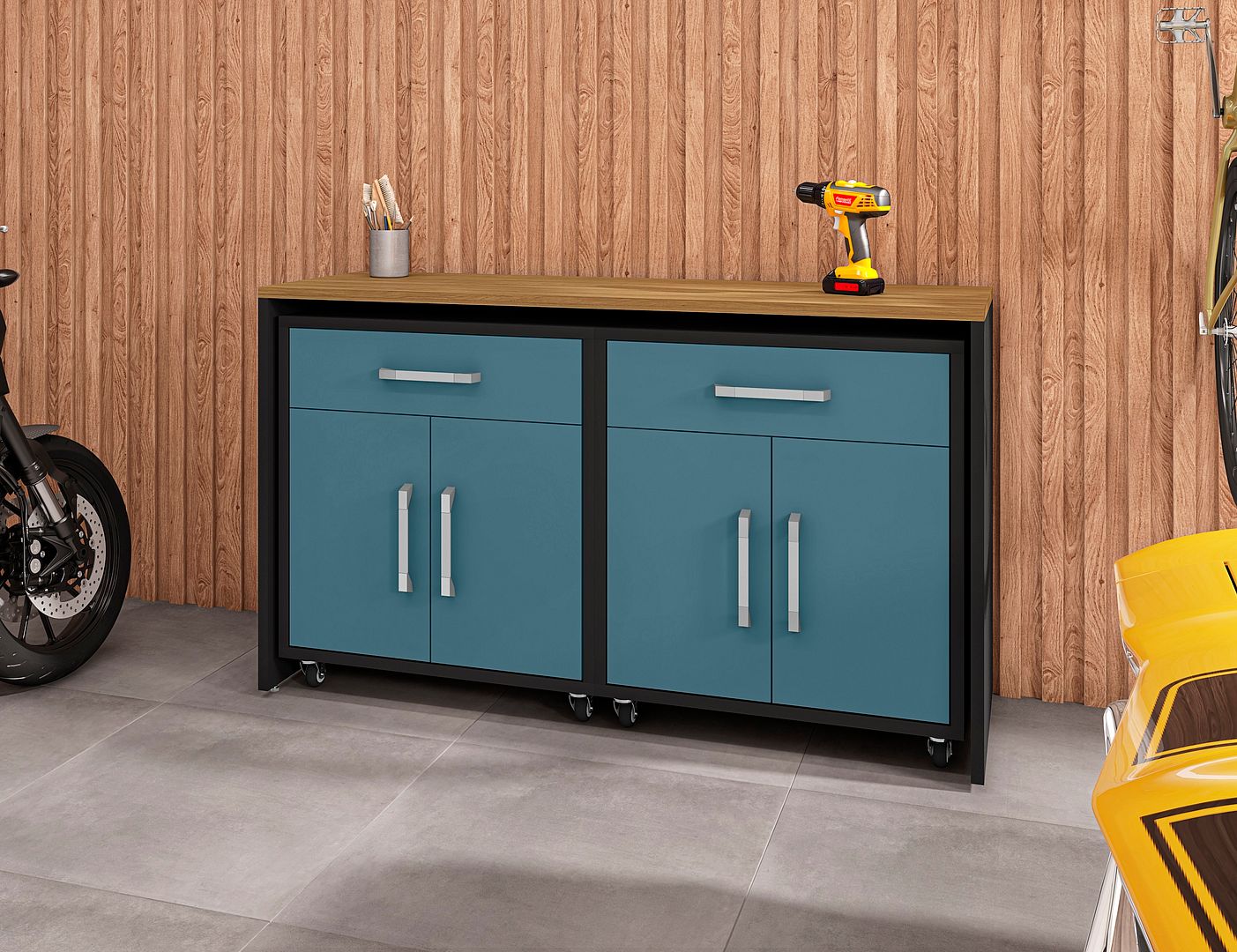 Eiffel 3-Piece Garage Storage Set