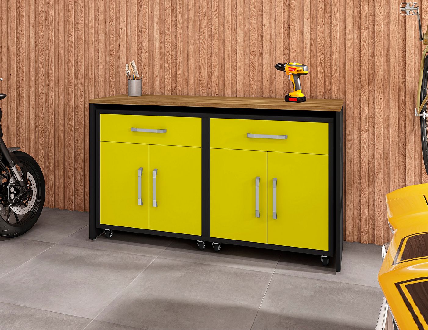 Eiffel 3-Piece Garage Storage Set