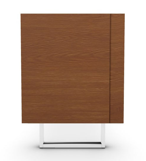 Horizon Wood/Glass/Metal Sideboard w/4 Doors & Drawer