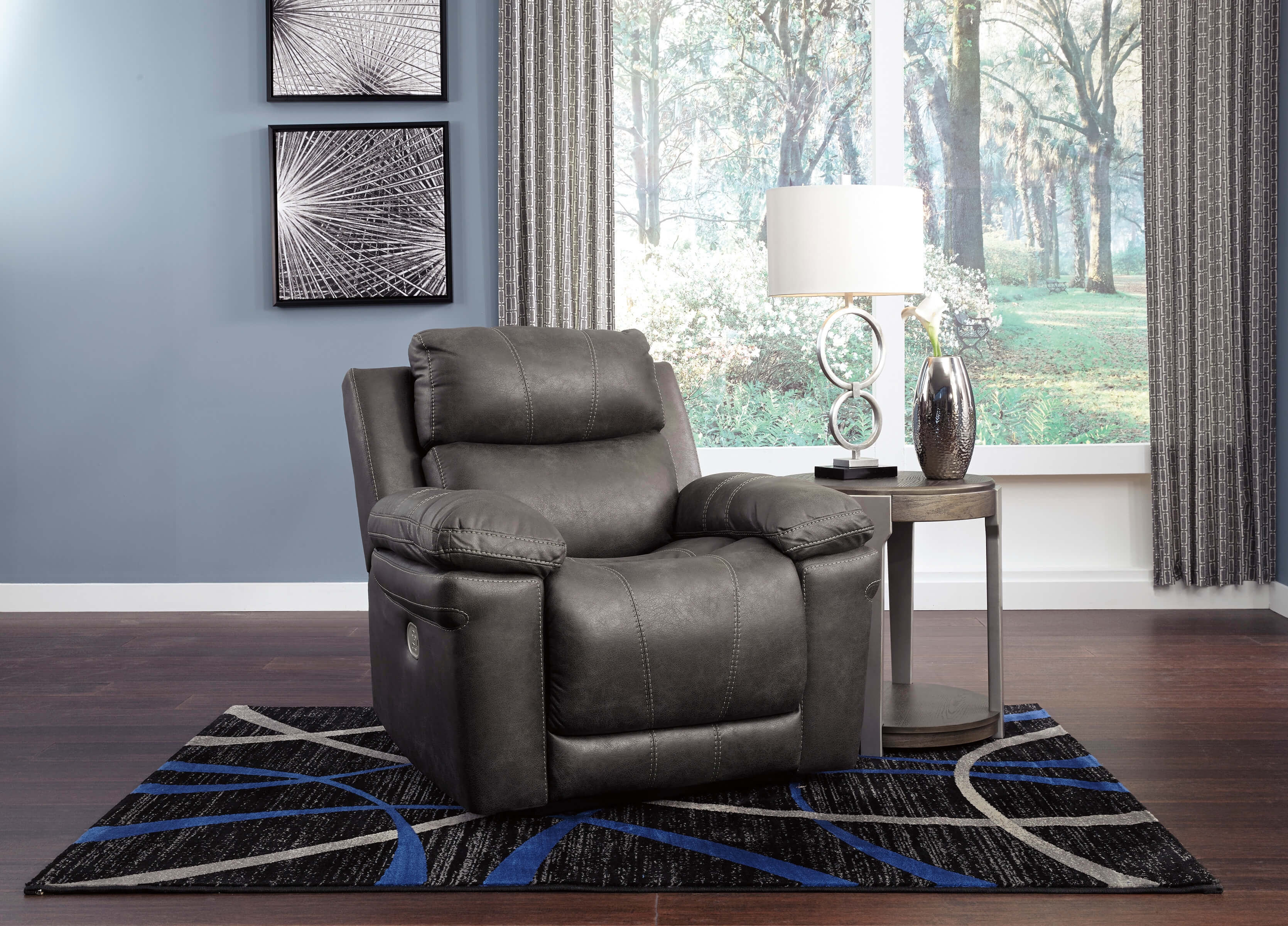 Erlangen Faux Leather Recliner Chair