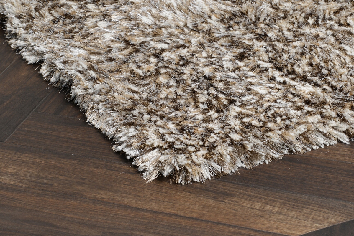 The Ritz Shag Polyester/Wool/Cotton Handwoven 8' x 10' Rug