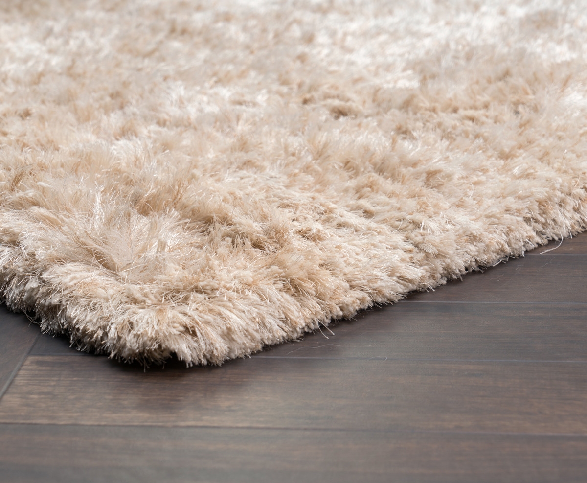 The Ritz Shag Polyester/Wool/Cotton Handwoven 2' x 3' Rug