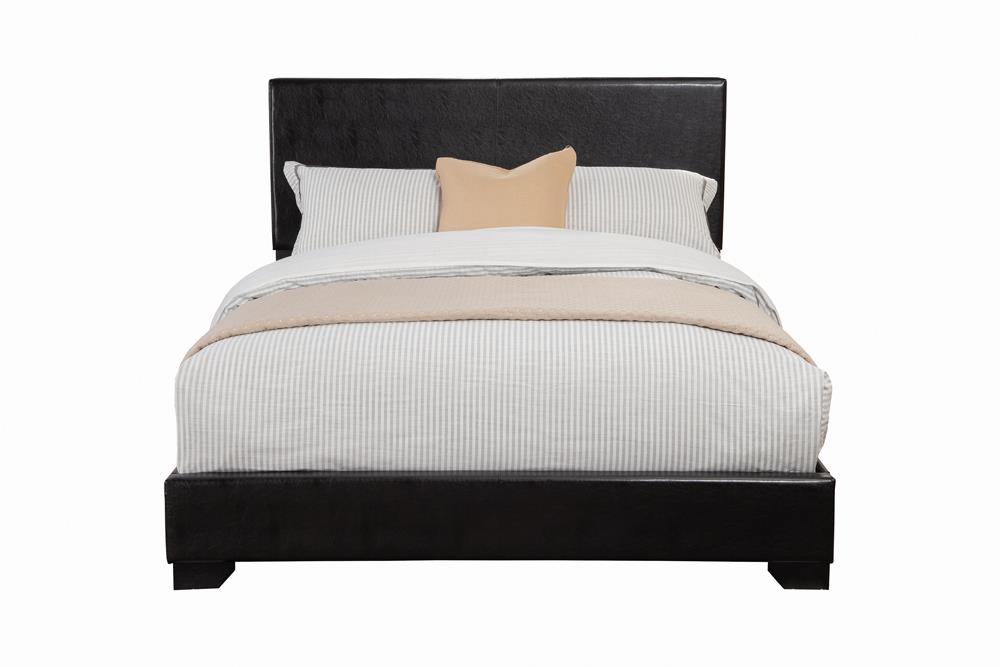 Conner Leatherette Panel Bed, California King Size