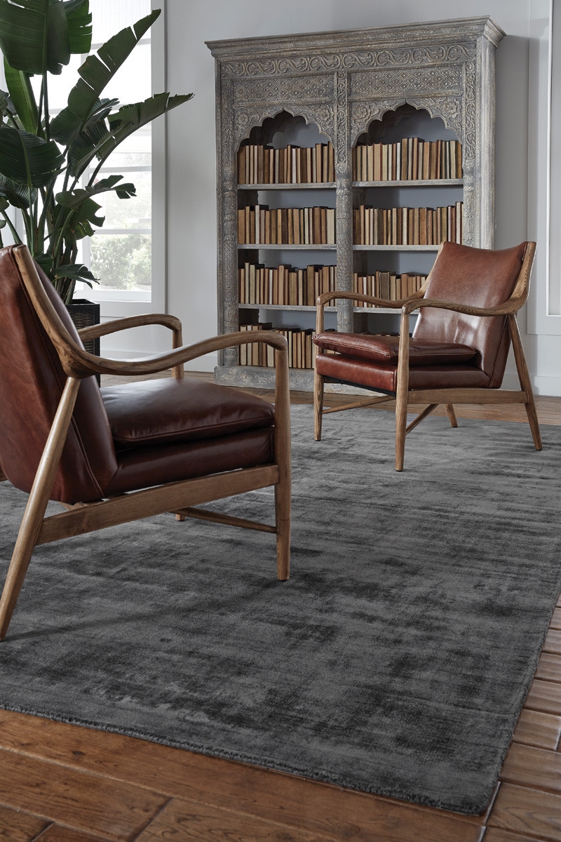 Berlin Distressed Viscose Handwoven 8' x 10' Rug