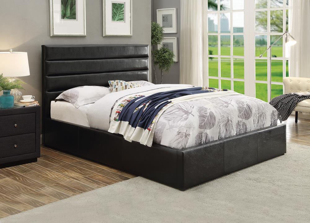 Riverbend Leatherette Storage Bed